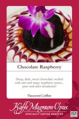 Chocolate Raspberry SWP Decaf Flavored Coffee